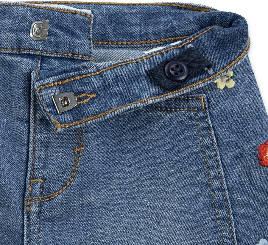 Levi's Kidswear Shirt met lange mouwen en broek LVG CROCHET LEVI'S TOP JEANS met bloemborduursels voor meisjes (set 2-delig) - Foto 4