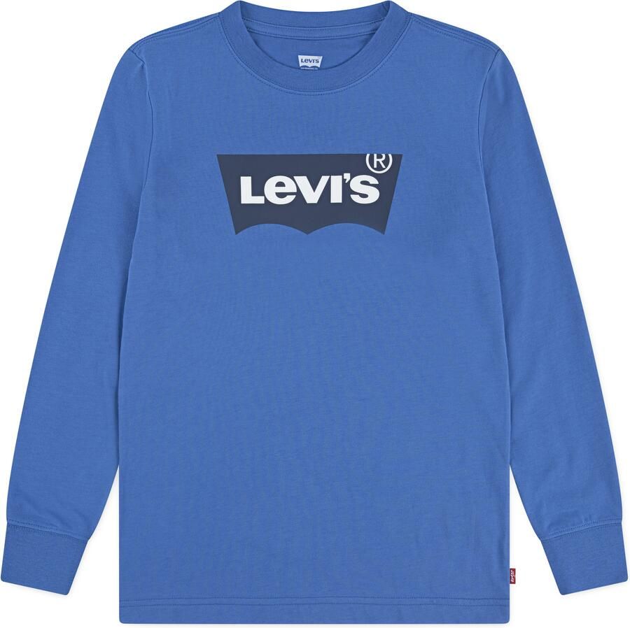 Levi's Kidswear Shirt met lange mouwen L S BATWING TEE met logo print voor jongens - Foto 3