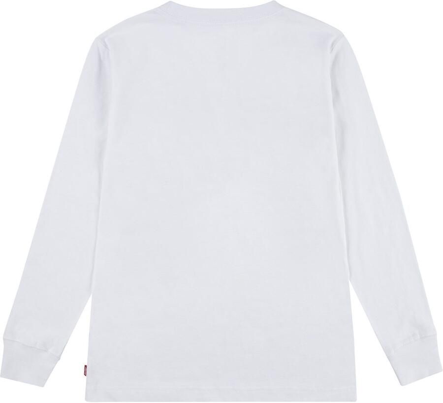 Levi's Kidswear Shirt met lange mouwen LVB ACADEMIC ADVENTURER LS TEE met grote logoprint van katoen voor jongens - Foto 4