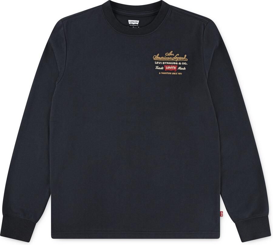 Levi's Kidswear Shirt met lange mouwen LVB LEGENDARY LS TEE met logoborduurwerk op de borst voor jongens - Foto 2