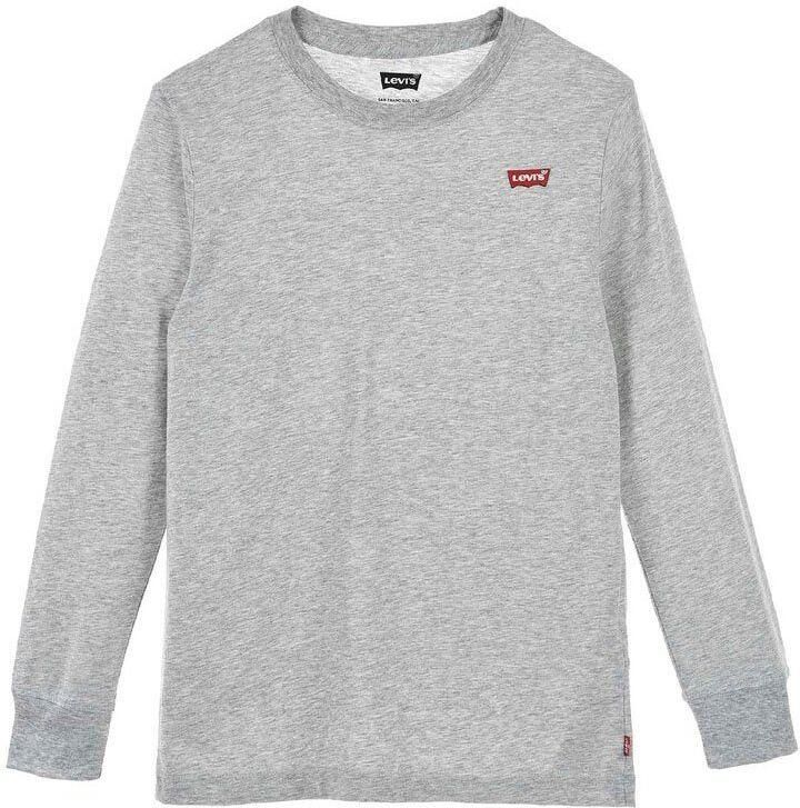 Levi's Kidswear Shirt met lange mouwen LVB LS GRAPHIC TEE SHIRT met logo borduursel voor jongens - Foto 7