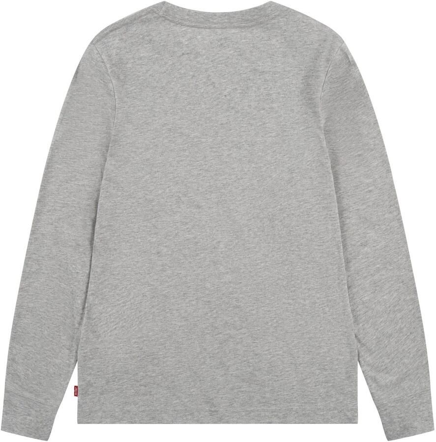 Levi's Kidswear Shirt met lange mouwen LVB LS GRAPHIC TEE SHIRT met logo borduursel voor jongens