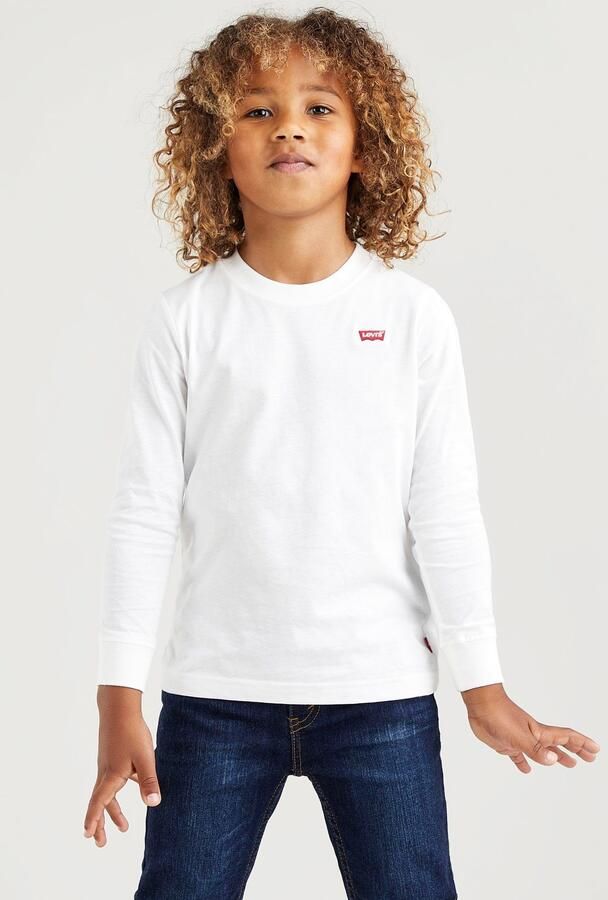 Levi's Kidswear Shirt met lange mouwen LVB LS GRAPHIC TEE SHIRT met logo borduursel voor jongens - Foto 12