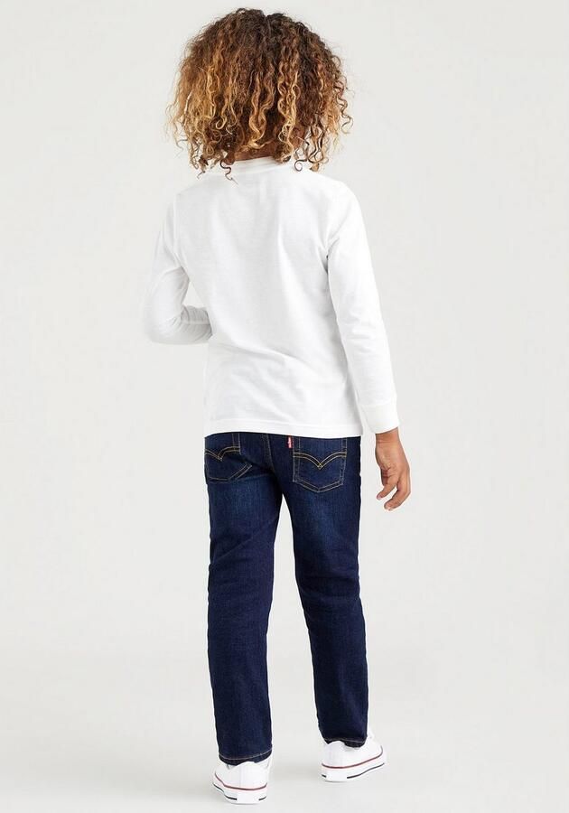 Levi's Kidswear Shirt met lange mouwen LVB LS GRAPHIC TEE SHIRT met logo borduursel voor jongens - Foto 9