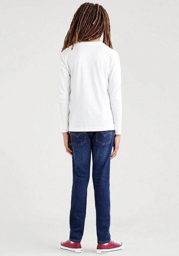 Levi's Kidswear Shirt met lange mouwen LVB LS GRAPHIC TEE SHIRT met logo borduursel voor jongens - Foto 10