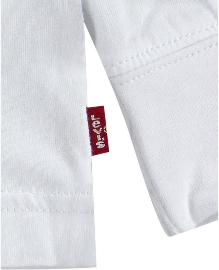Levi's Kidswear Shirt met lange mouwen LVB LS GRAPHIC TEE SHIRT met logo borduursel voor jongens - Foto 4