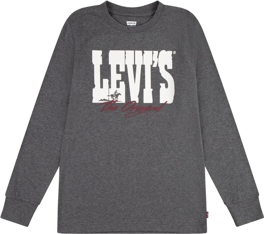 Levi's Kidswear Shirt met lange mouwen LVB YEE-HAW LS TEE - Foto 3