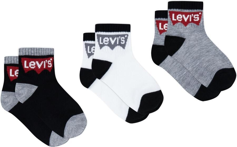 Levi's Kidswear Sokken BATWING MID CUT3PK (set 3 paar) - Foto 3