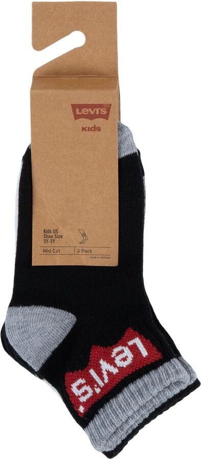 Levi's Kidswear Sokken BATWING MID CUT3PK (set 3 paar) - Foto 2