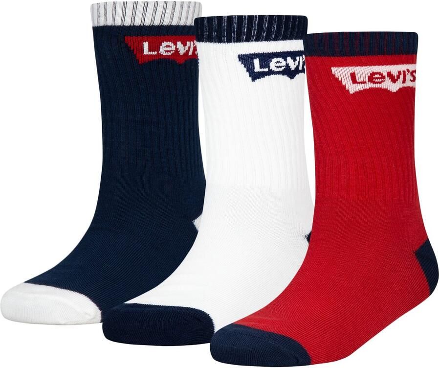 Levi's Kidswear Sokken BATWING REGULAR CUT 3PK (3 paar)