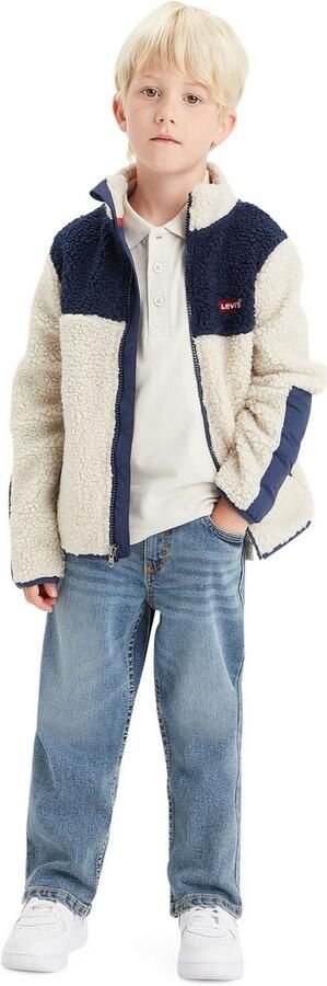 Levis Levi's Kids 551Z loose fit jeans burbank Blauw Jongens Denim Effen 104 - Foto 8