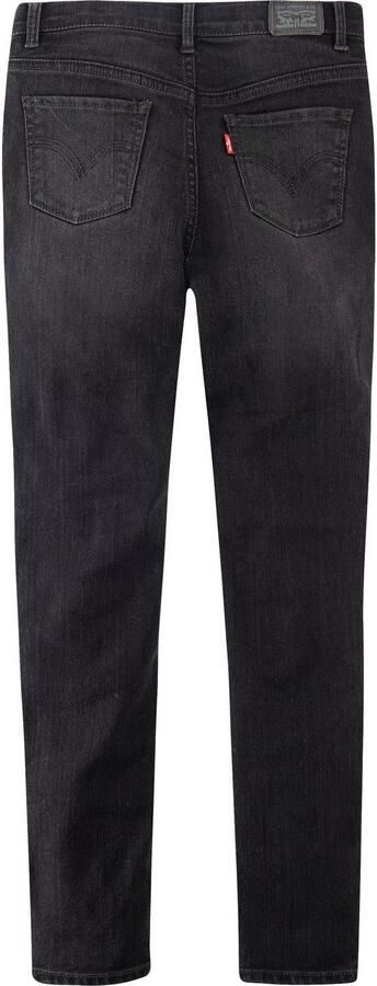 Levis Levi's 720 high rise super skinny jeans black Zwart Meisjes Stretchdenim 140 - Foto 5