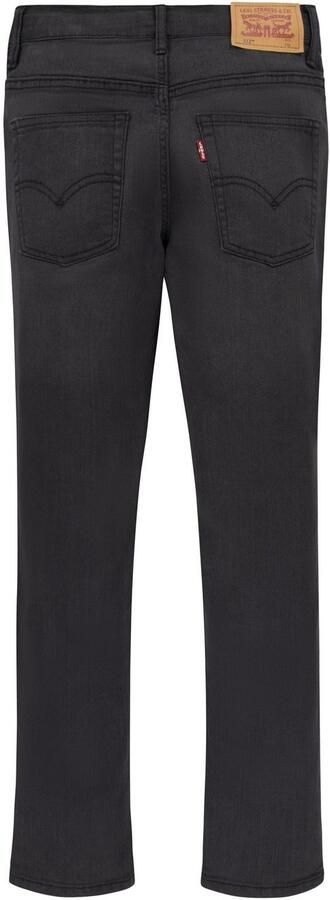 Levis Levi's Kids 512 tapered fit jeans route 66 Zwart Jongens Stretchdenim Effen 140 - Foto 11