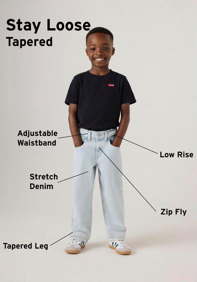 Levi's Kidswear Stretch jeans LVB STAY LOOSE TAPER JEANS - Foto 6