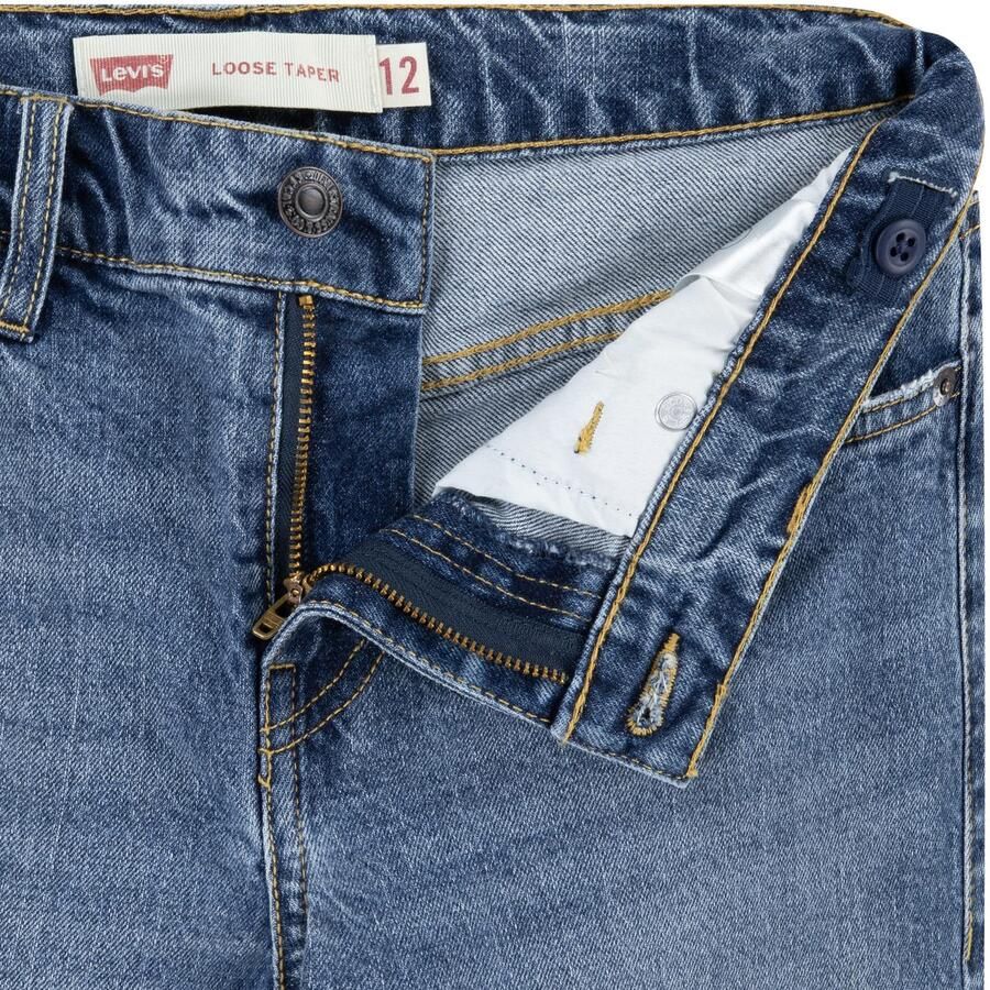 Levi's Kids loose fit straight leg jeans light blue denim - Foto 2