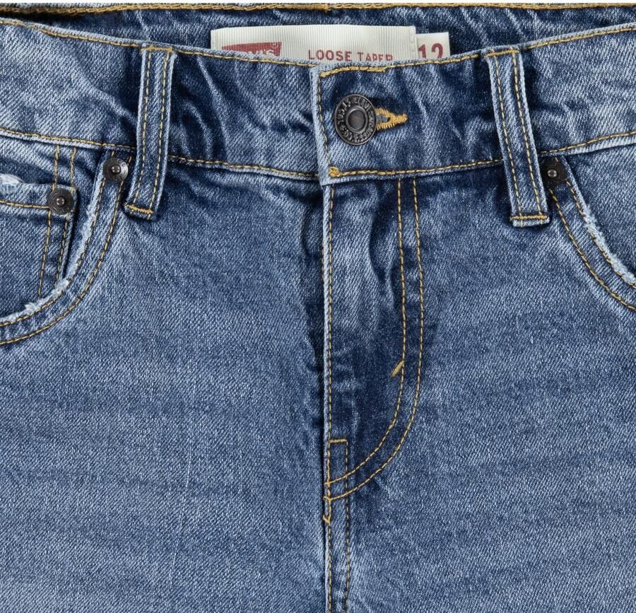 Levi's Kids loose fit straight leg jeans light blue denim - Foto 4