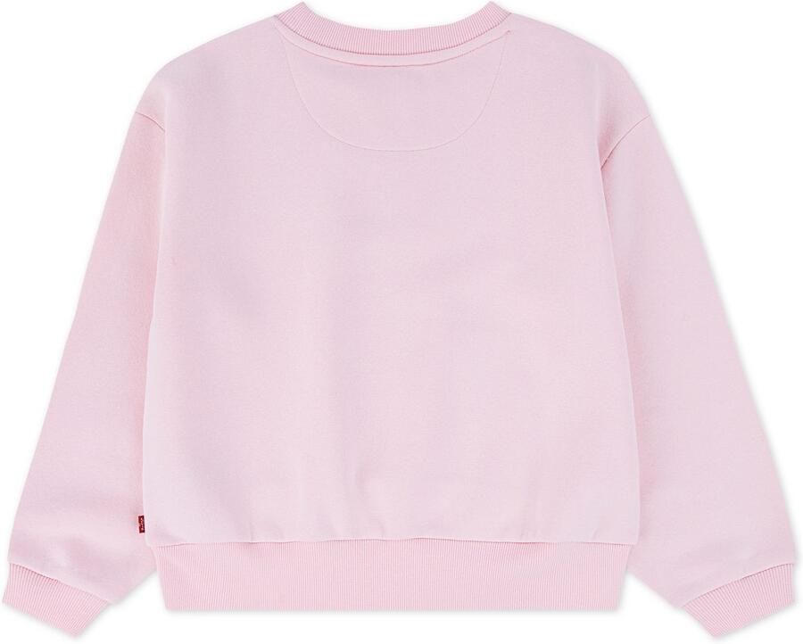 Levi's Kidswear Sweatshirt LVG COLLEGIATE CREW met merkprint voor meisjes - Foto 2