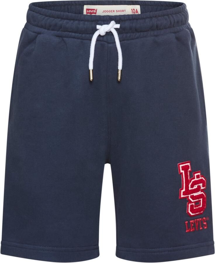 Levi's Kidswear Sweatshort LVB MONOGRAM SHORTS met badge en logo-borduurwerk - Foto 2