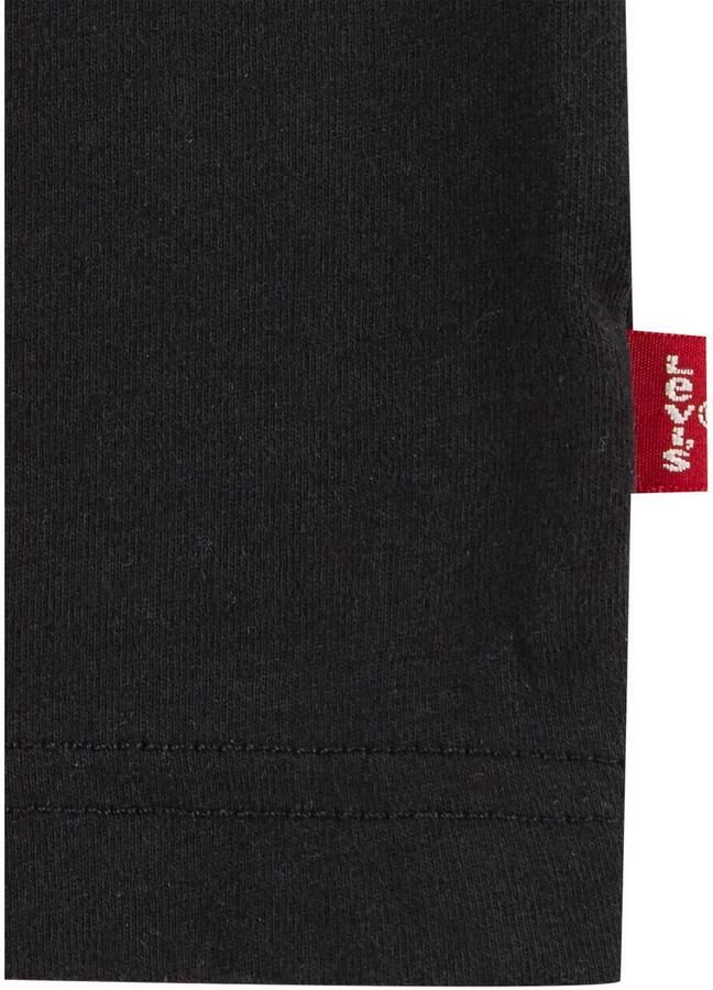 Levis Levi's Kids basic T-shirt Batwing chest zwart Katoen Ronde hals 140 - Foto 2