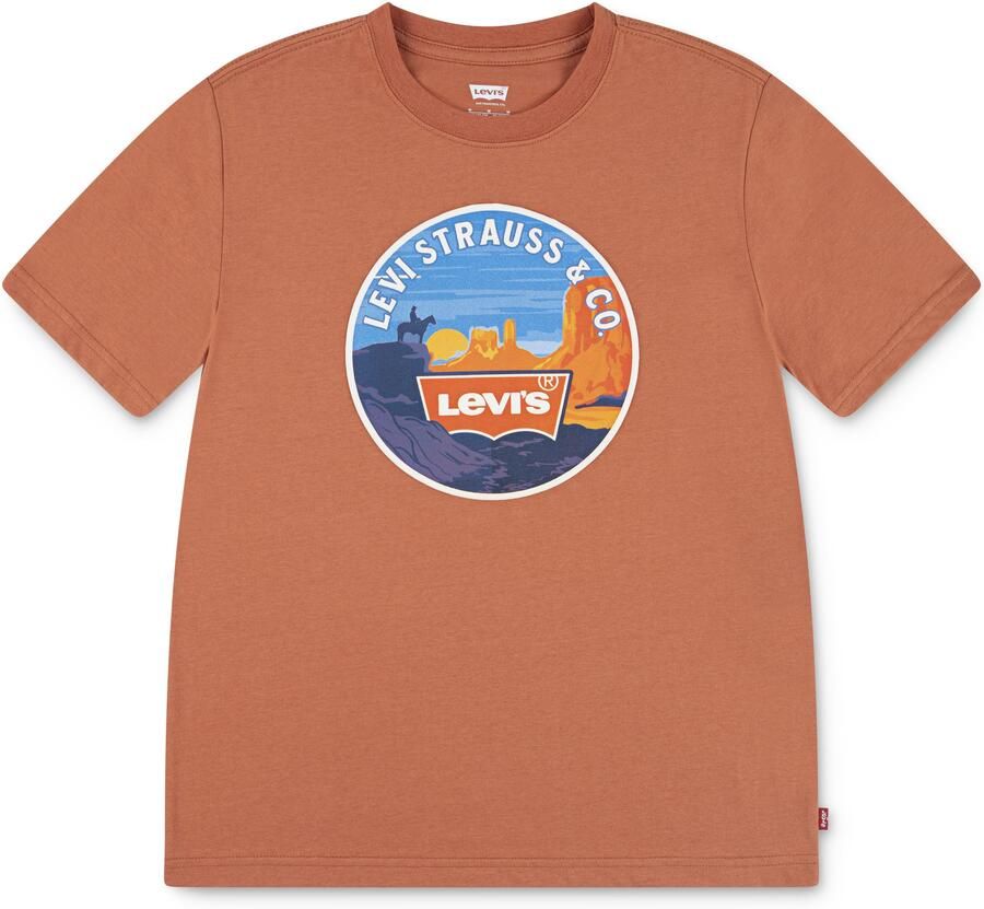 Levi's Kidswear T-shirt LVB DESERT TRAIL TEE met woestijnprint voor jongens - Foto 3