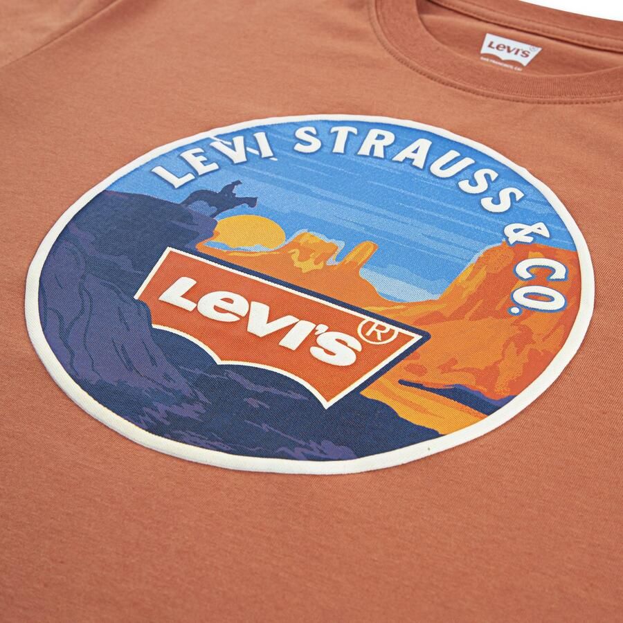 Levi's Kidswear T-shirt LVB DESERT TRAIL TEE met woestijnprint voor jongens - Foto 2