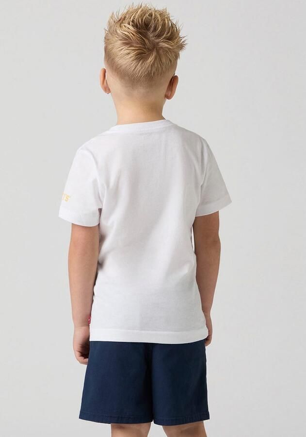 Levi's Kidswear T-shirt LVB "LS" MONOGRAM TEE met merkdruk voor jongens - Foto 6
