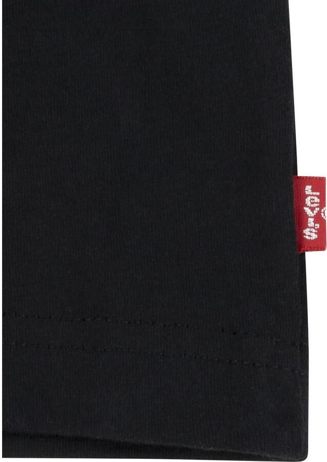 Levis Levi's Kids T-shirt met logo zwart rood blauw Jongens Katoen Ronde hals 140 - Foto 4
