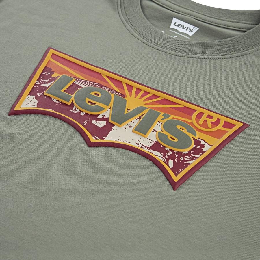 Levi's Kidswear T-shirt LVB SUNRISE DESERT TEE van katoenmix voor jongens - Foto 5
