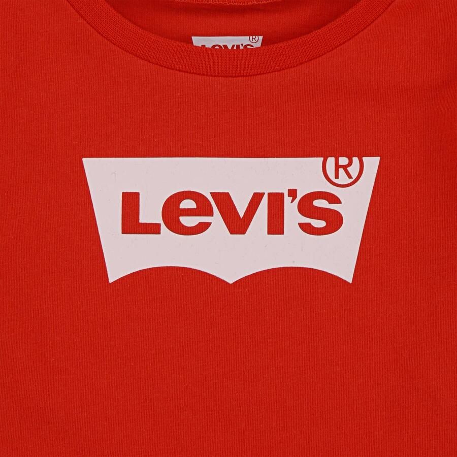 Levi's Kidswear T-shirt LVG BATWING TEE met levis -print voor baby meisjes