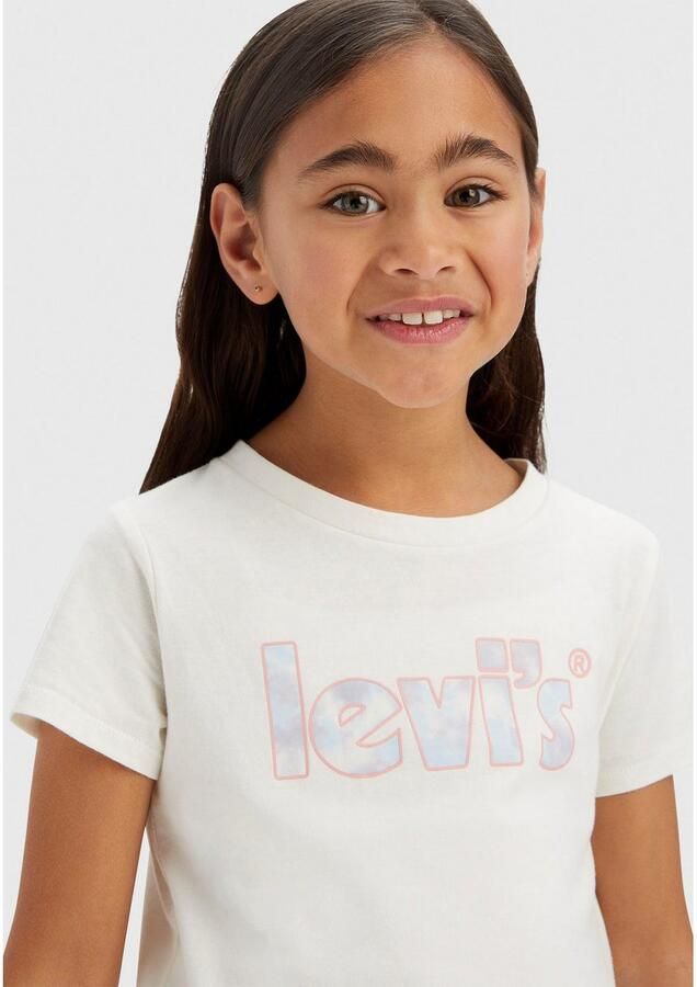 Levi's Kidswear T-shirt LVG LOGOSSTEE met logo opschrift for girls - Foto 2