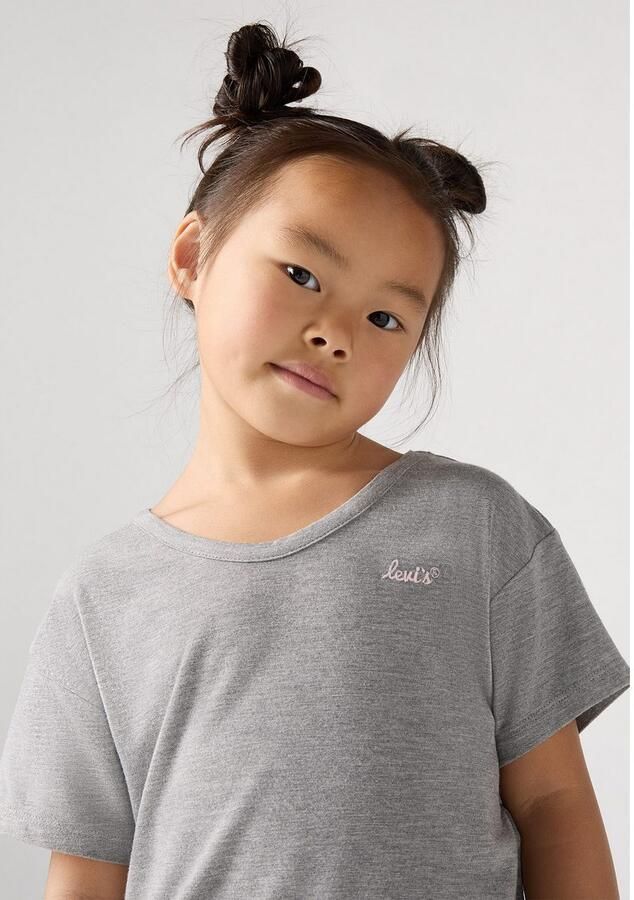 Levi's Kidswear T-shirt LVG NEW FAVORITE TEE in gemêleerd patroon voor meisjes - Foto 4