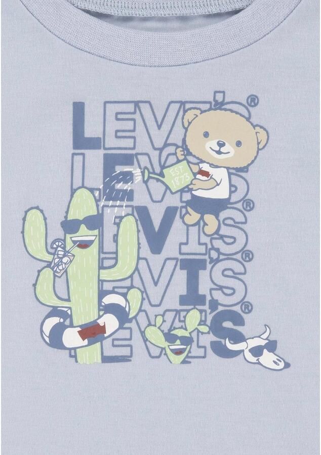 Levi's Kidswear T-shirt short CRITTER STACKED LOGO TEE (set 2-delig) - Foto 5