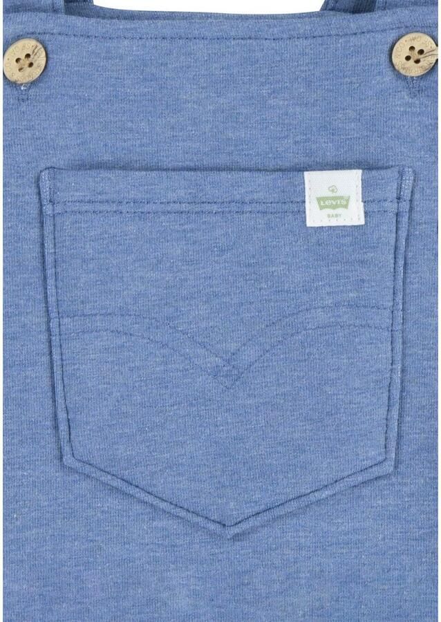 Levi's Kidswear Tuinbroek POCKET FRONT KNIT OVERALL UNISEX van zachte sweatkwaliteit