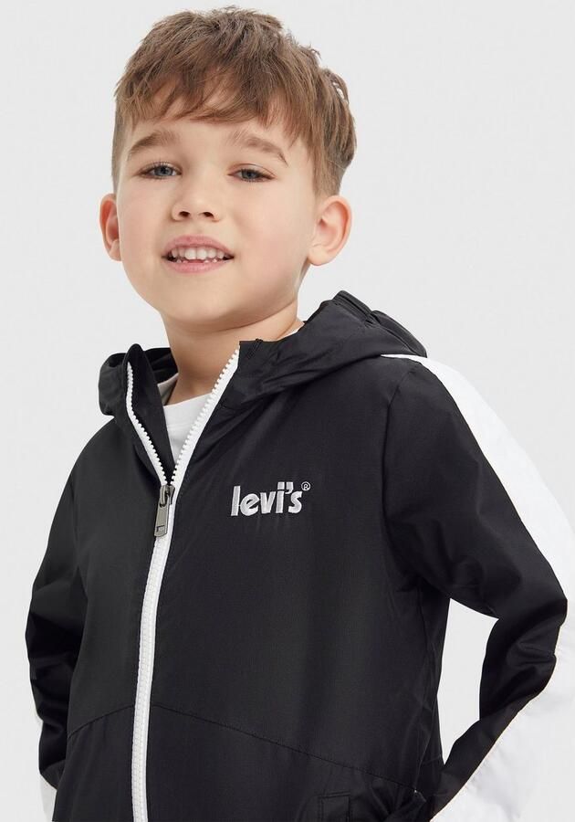 Levi's Kidswear Windbreaker LVB CORE WINDBREAKER met logo print voor jongens - Foto 5