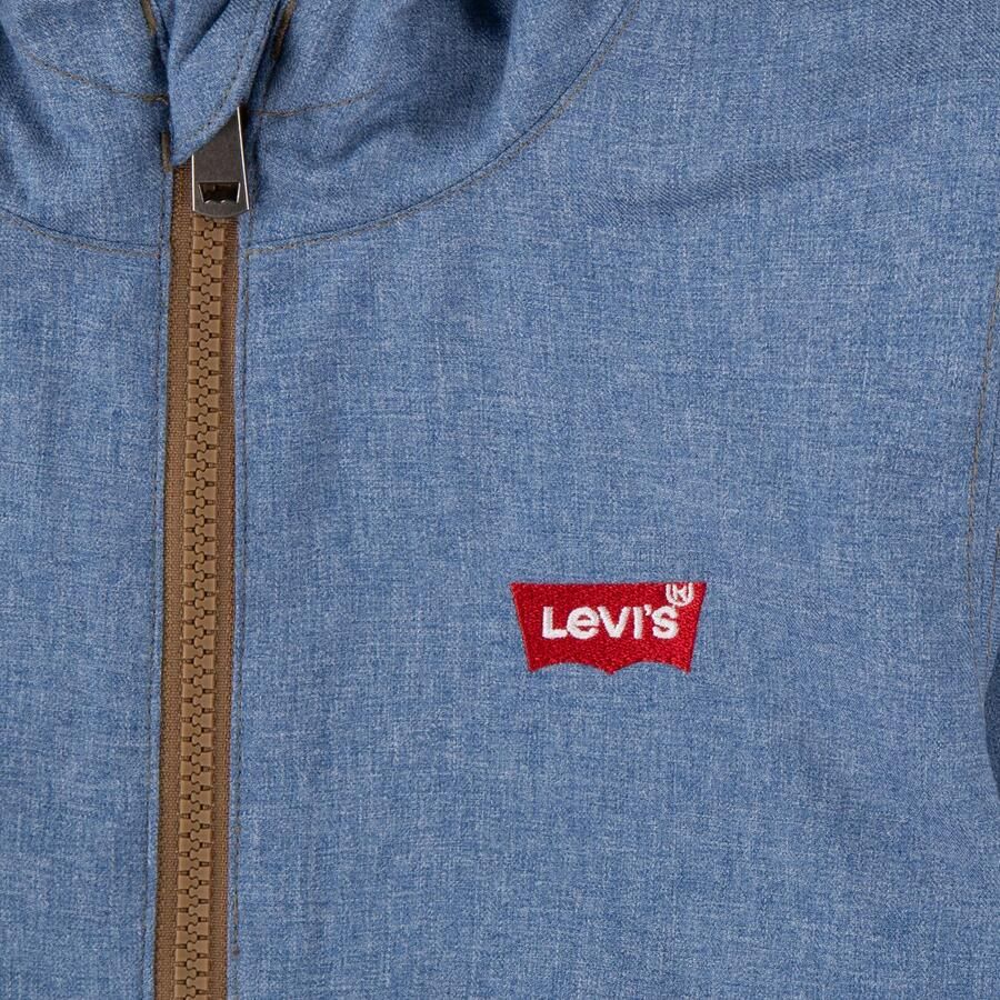 Levi's Kidswear Windbreaker van chambray voor jongens