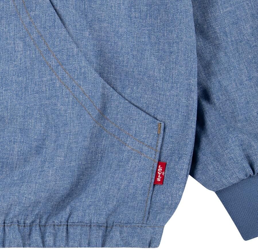 Levi's Kidswear Windbreaker van chambray voor jongens - Foto 3