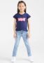 Levis Levi's Kids T-shirt Batwing met logo donkerblauw rood Meisjes Jersey Ronde hals 164-176 - Thumbnail 3