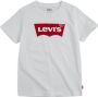 Levis Levi's Kids T-shirt Batwing met logo wit Jongens Katoen Ronde hals Logo 128 - Thumbnail 3