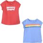Levi's Kidswear T-shirt LVG 2PK ICONIC TEE SET (set 2-delig) - Thumbnail 1