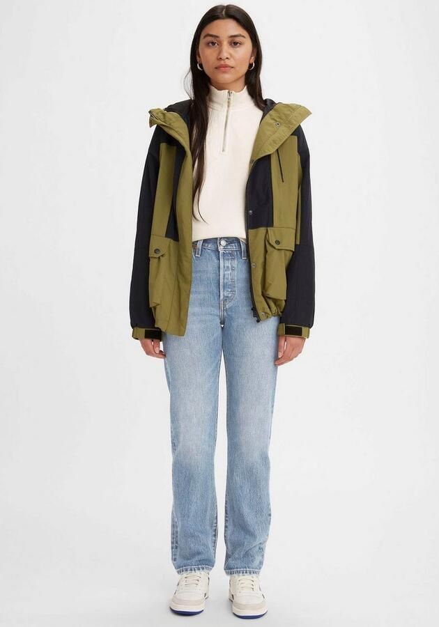 Levi's 300 Jeans met labelpatch van leer model '501 JEANS FOR WOMEN' Model '501 JEANS' - Foto 6