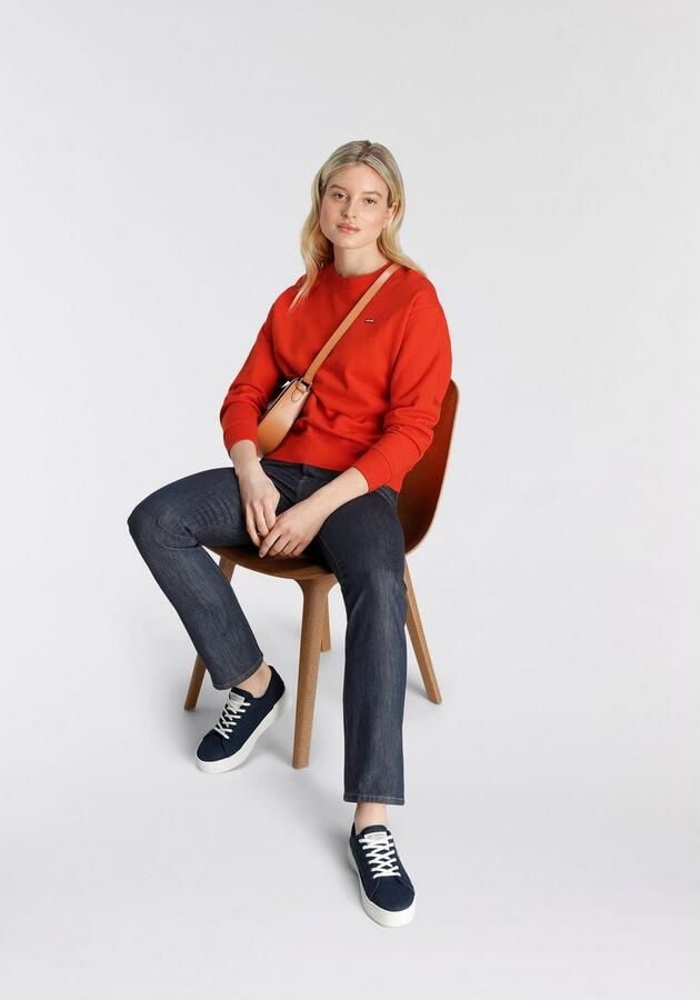 Levi's 300 Straight fit high rise jeans van katoen model '501' - Foto 7