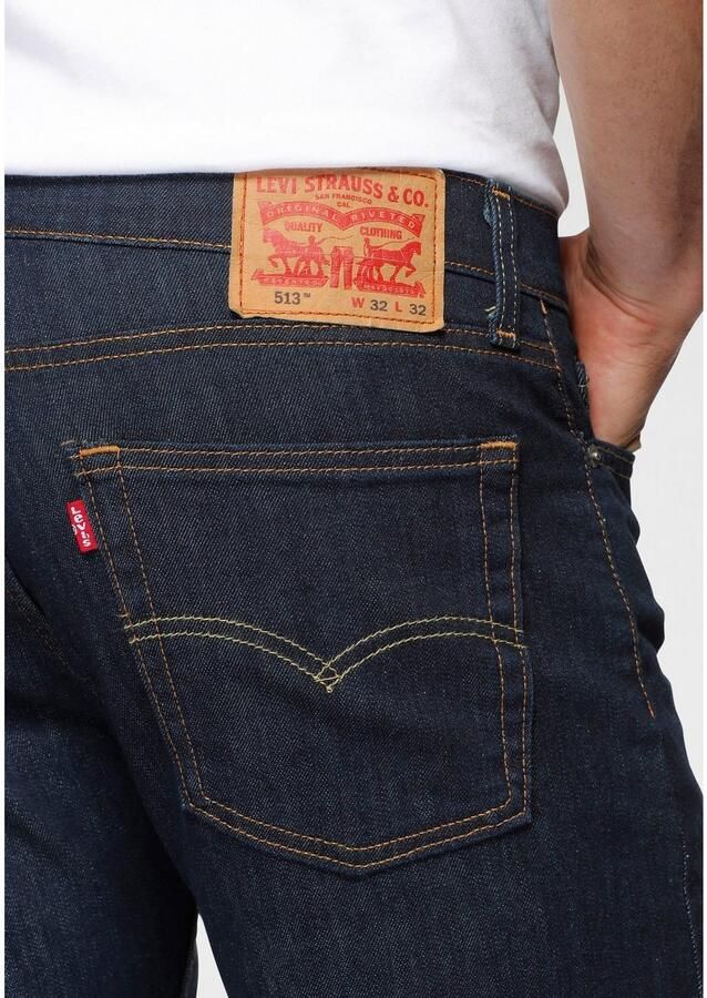 Levi's Slim straight fit jeans met stretchgehalte - Foto 3
