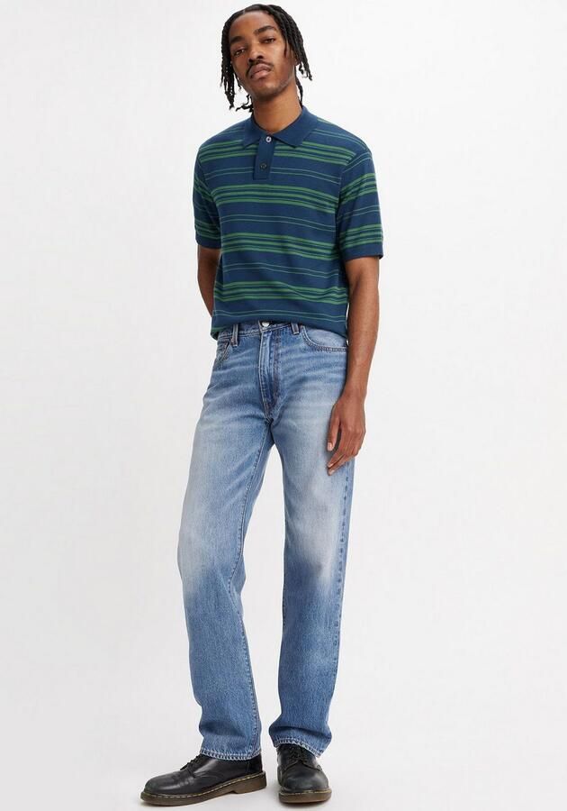 Levi's Relaxed straight fit jeans in 5-pocketmodel model '555' - Foto 2
