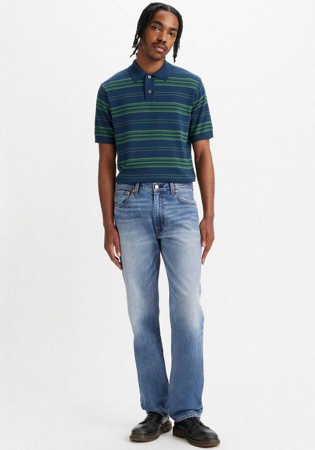 Levi's Relaxed straight fit jeans in 5-pocketmodel model '555' - Foto 3