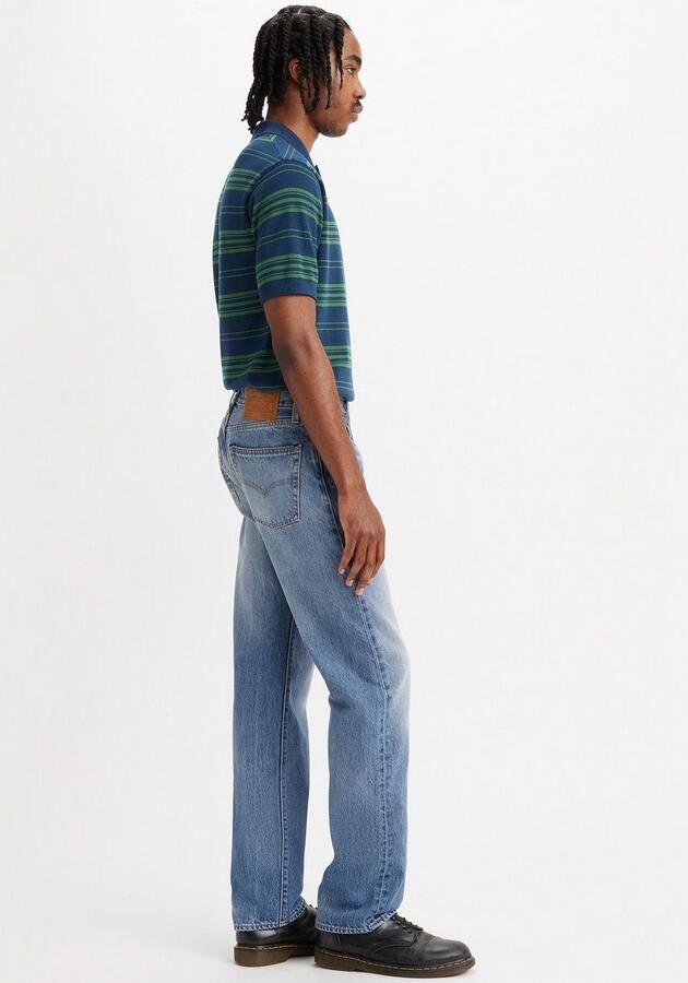 Levi's Relaxed straight fit jeans in 5-pocketmodel model '555' - Foto 4
