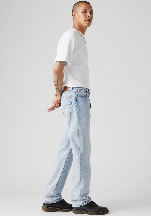 Levi's Relaxed straight fit jeans in 5-pocketmodel model '555' - Foto 3