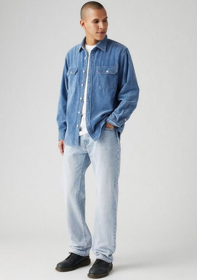 Levi's Relaxed straight fit jeans in 5-pocketmodel model '555'