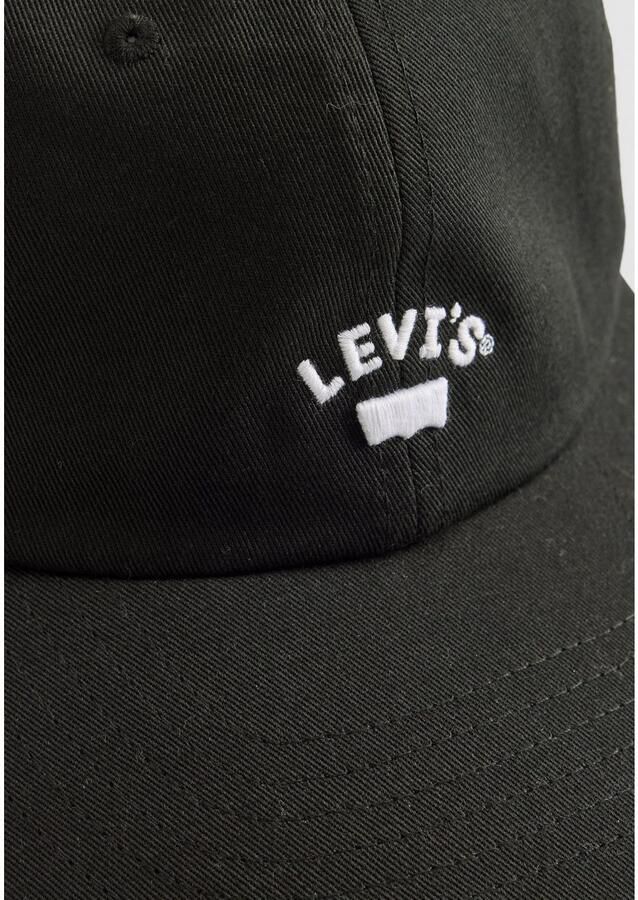 Levi's Baseball pet LAZY GIRL LOGO met merklogoborduursel - Foto 2