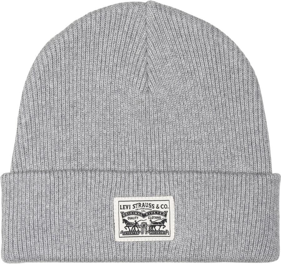 Levi's Beanie met labelpatch model 'BACKPATCH' - Foto 4