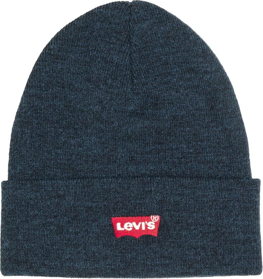 Levi's Blauwe Acryl Hoeden & Mutsen Geborduurd Logo Blue Unisex - Foto 5